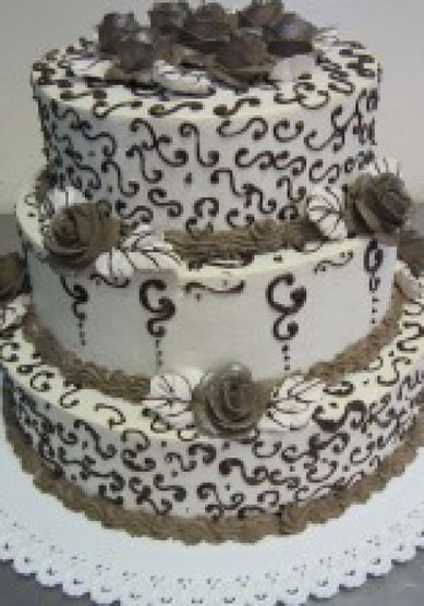 Свадебный торт К18336 - Компания Кафе-Пекарня