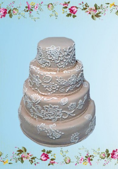 Торт на свадьбу Т68155 - Компания Тортоешка