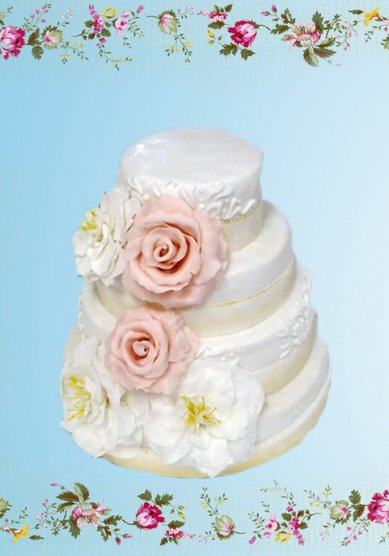 Свадебный торт Т68156 - Компания Тортоешка