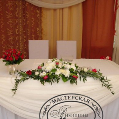 Цветочная композиция А2488 - Мастерская флористики и декора Анютины глазки