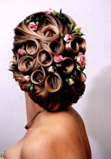 Свадебная прическа С12399 - Стилист-визажист Светлана Мовсунова