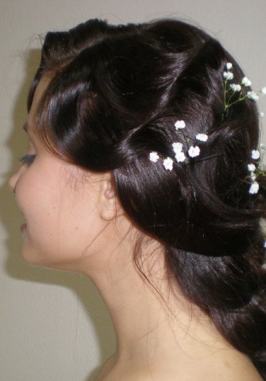 Свадебная прическа С12409 - Стилист-визажист Светлана Мовсунова