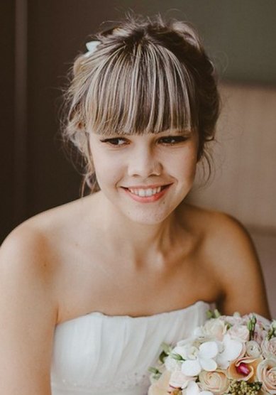 Свадебная прическа И12745 - Стилист-визажист Ирина Гурьева
