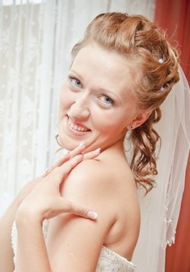 Свадебная прическа Т12757 - Стилист-визажист Татьяна Коробейникова