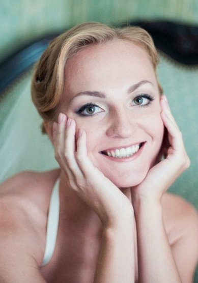 Прическа на свадьбу О12782 - Стилист-визажист Ольга Стасевич