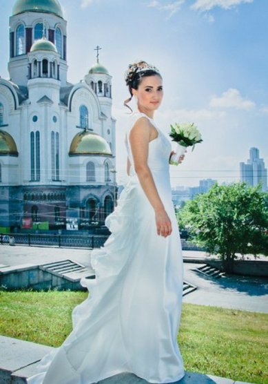 Свадебная прическа Е15425 - Стилист-визажист Евдокимова Елена, Горбунова Елена