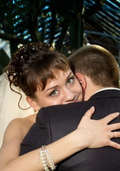 Свадебная прическа Е15429 - Стилист-визажист Евдокимова Елена, Горбунова Елена