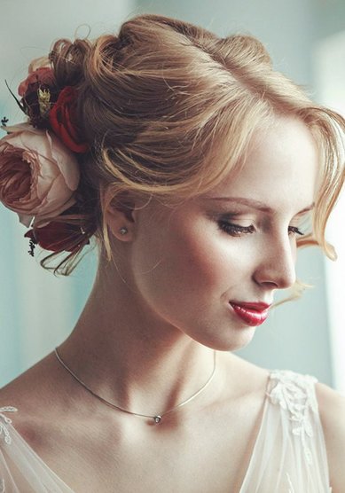 Свадебная прическа А16885 - Стилист-визажист Алёна Соколова