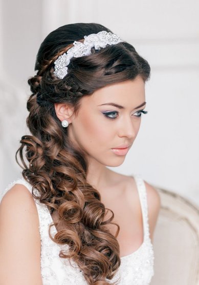 Прическа на свадьбу Б17874 - Салон-парикмахерская Белара