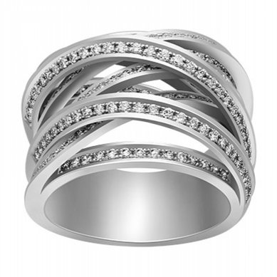 Обручальное кольцо 019301-З11097 - Ювелирный салон Золотой век Екатеринбург