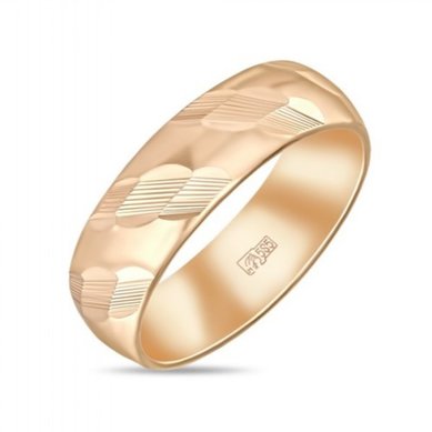 Обручальное кольцо 125047-З14261 - Ювелирный салон Золотая рыбка