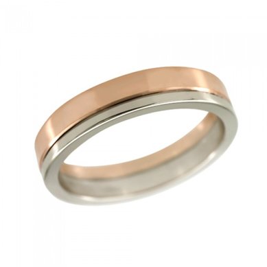 Обручальное кольцо 230619-А1847 - Ювелирный салон АЛМАЗ КЛУБ