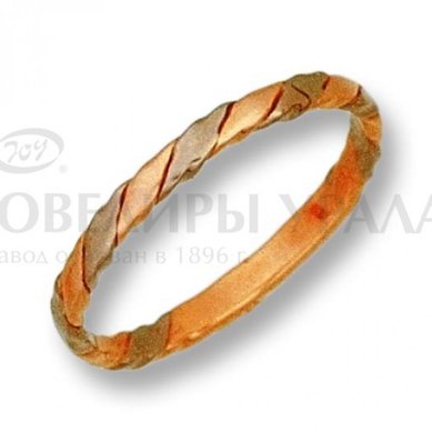 Обручальное кольцо Ю1925 - Ювелирный салон Ювелиры Урала
