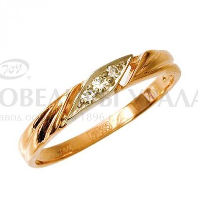 Обручальное кольцо Ю1940 - Ювелирный салон Ювелиры Урала