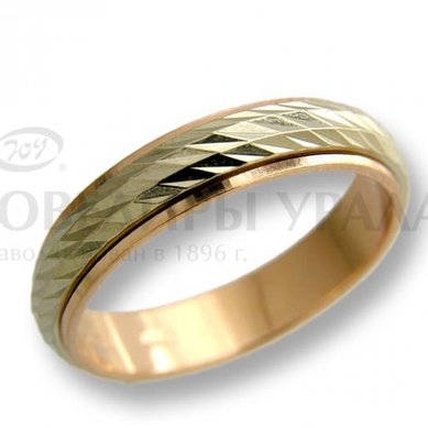 Обручальное кольцо Ю1941 - Ювелирный салон Ювелиры Урала