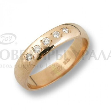 Обручальное кольцо Ю1952 - Ювелирный салон Ювелиры Урала