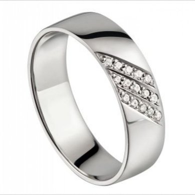 Обручальное кольцо 12092-200-З2285 - Ювелирный центр и сервис Золотой Город