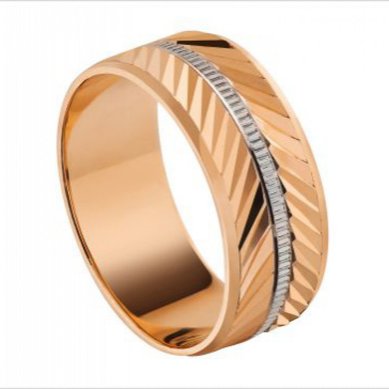 Обручальное кольцо КО-04К-З2293 - Ювелирный центр и сервис Золотой Город