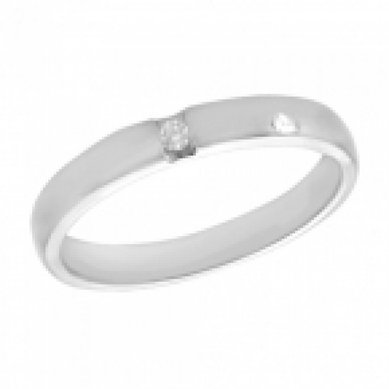 Обручальное кольцо 230744-А2701 - Ювелирный салон АЛМАЗ КЛУБ