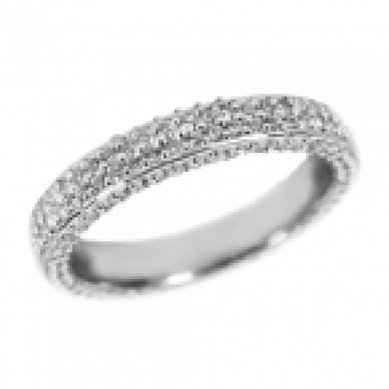 Обручальное кольцо 222034-А2709 - Ювелирный салон АЛМАЗ КЛУБ