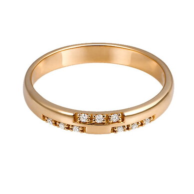 Обручальное кольцо Зк-7085-O4632 - Специализированный салон обручальных колец OBRUCHALKA.ME