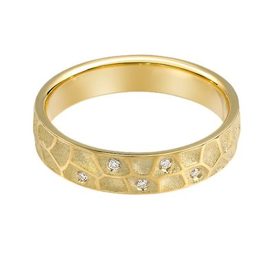 Обручальное кольцо Зк-7092-O4635 - Специализированный салон обручальных колец OBRUCHALKA.ME