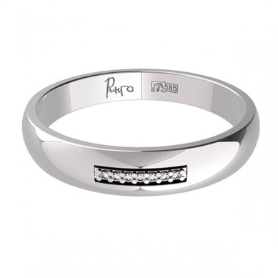 Обручальное кольцо Зк-1296-O5005 - Специализированный салон обручальных колец OBRUCHALKA.ME