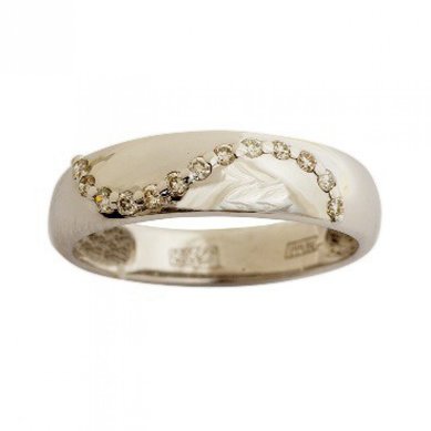 Обручальное кольцо 6010002-З7019 - Сеть ювелирных салонов Золотая рыбка