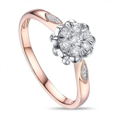 Помолвочное кольцо R2011-1851142AKD-М8741 - Ювелирная компания Московский ювелирный завод