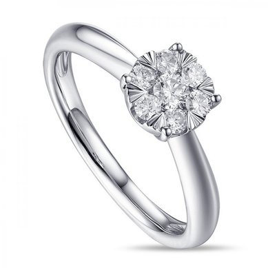 Помолвочное кольцо R2011-1851353AD-М8744 - Ювелирная компания Московский ювелирный завод