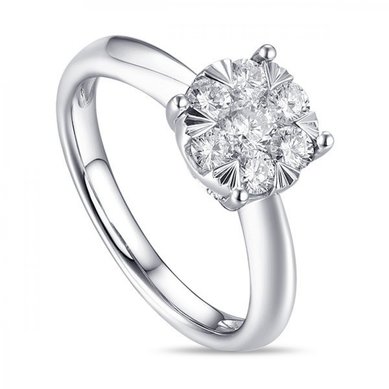 Помолвочное кольцо R2011-1851355AD-М8746 - Ювелирная компания Московский ювелирный завод