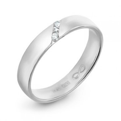 Обручальное кольцо R01-WED-00019-М8761 - Ювелирная компания Московский ювелирный завод