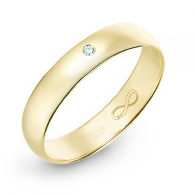 Обручальное кольцо R01-WED-00027-М8769 - Ювелирная компания Московский ювелирный завод