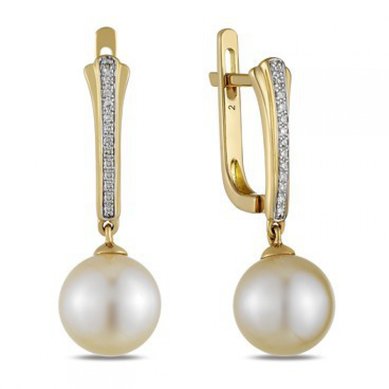 Серьги E108-1982344CP-R17-М8773 - Ювелирная компания Московский ювелирный завод