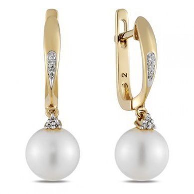 Серьги E108-1982346CP-R17-М8774 - Ювелирная компания Московский ювелирный завод