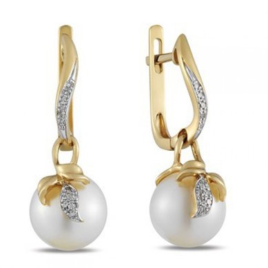 Серьги E108-1982356CP-R17-М8777 - Ювелирная компания Московский ювелирный завод