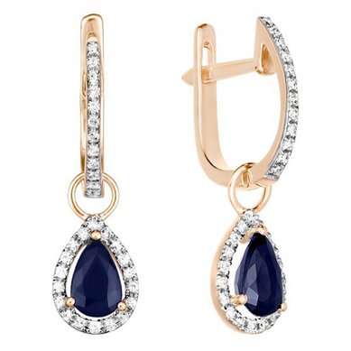 Серьги E108-351423CS-R17-М8791 - Ювелирная компания Московский ювелирный завод