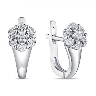 Серьги E108-1982778CD-R17-М8798 - Ювелирная компания Московский ювелирный завод