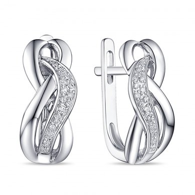 Серьги E108-1982780CD-R17-М8799 - Ювелирная компания Московский ювелирный завод