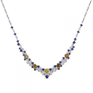 Ожерелье N2006-1982629NAXD-М8821 - Ювелирная компания Московский ювелирный завод