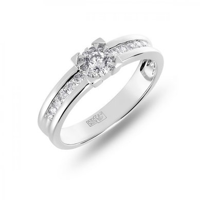 Украшение для невесты R756-FS10361-М8836 - Ювелирная компания Московский ювелирный завод