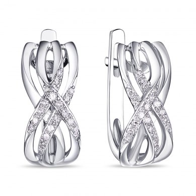 Серьги E108-1982665CD-R17-М8843 - Ювелирная компания Московский ювелирный завод