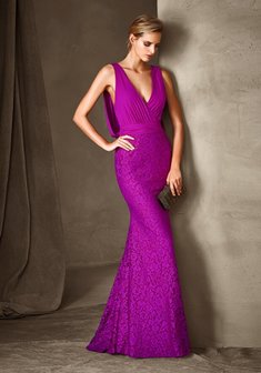 Вечернее платье CARIS-P60254. Силуэт Русалка (Рыбка), длинное со шлейфом.