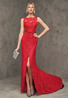 Вечернее платье FIODORA-P63458. Силуэт Русалка (Рыбка), длинное со шлейфом.