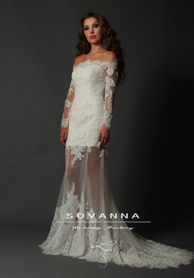 Свадебное платье SOVANNA А 119-S43762 - свадебный салон SOVANNA