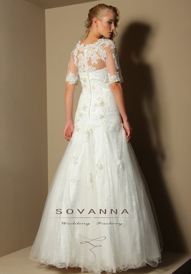 Свадебное платье sovanna FR-038-S43810 - свадебный салон SOVANNA