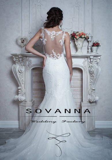 Свадебное платье sovanna HB-019-S43842 - свадебный салон SOVANNA