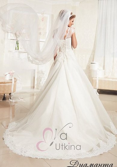 Свадебное платье Диаманта-Б42757 - Свадебный салон Богиня