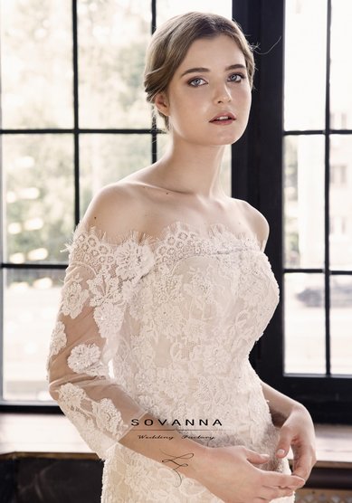 Свадебное платье А 119-S43761 - свадебный салон SOVANNA