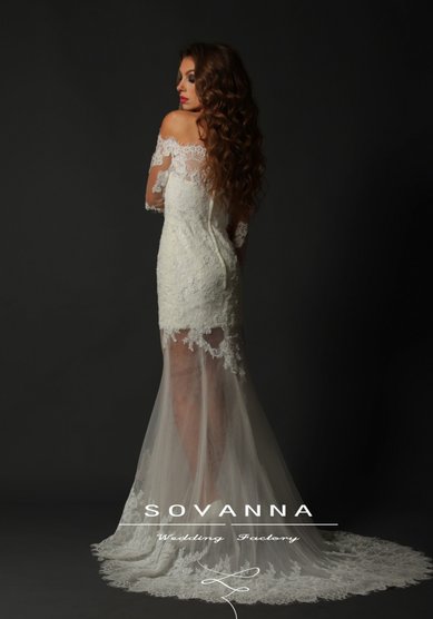 Свадебное платье SOVANNA А 119-S43762 - свадебный салон SOVANNA